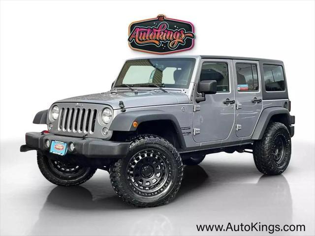 used 2018 Jeep Wrangler JK Unlimited car, priced at $22,499