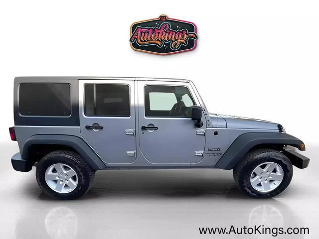 used 2018 Jeep Wrangler JK Unlimited car, priced at $21,500