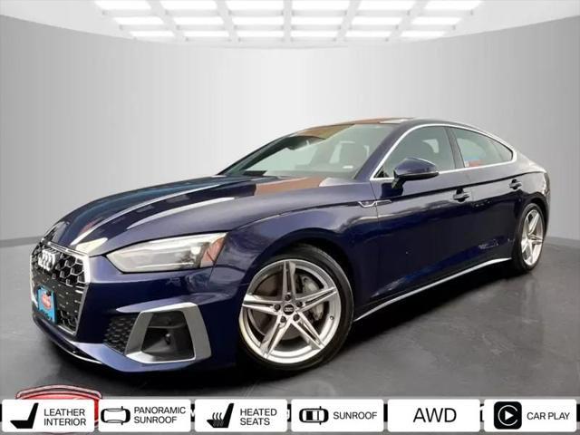 used 2021 Audi A5 car, priced at $23,700