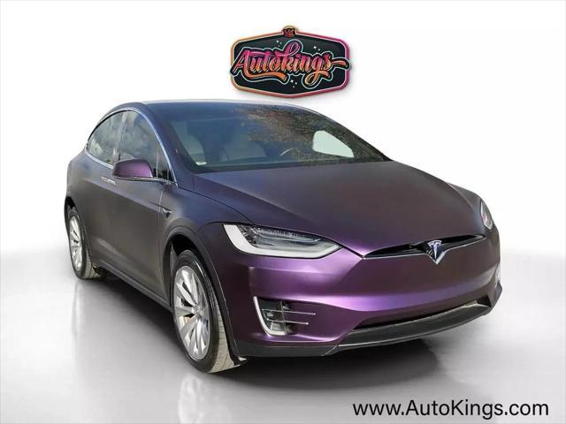 used 2021 Tesla Model X car, priced at $43,990