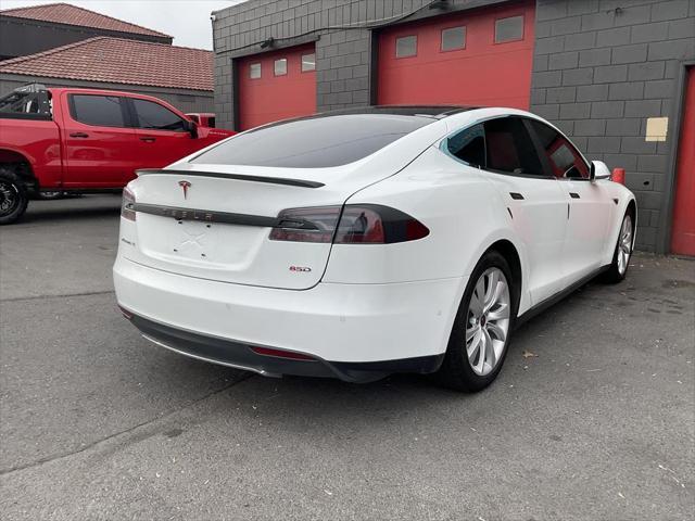 used 2015 Tesla Model S car, priced at $20,990