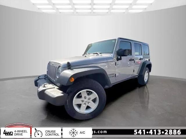 used 2018 Jeep Wrangler JK Unlimited car, priced at $22,887