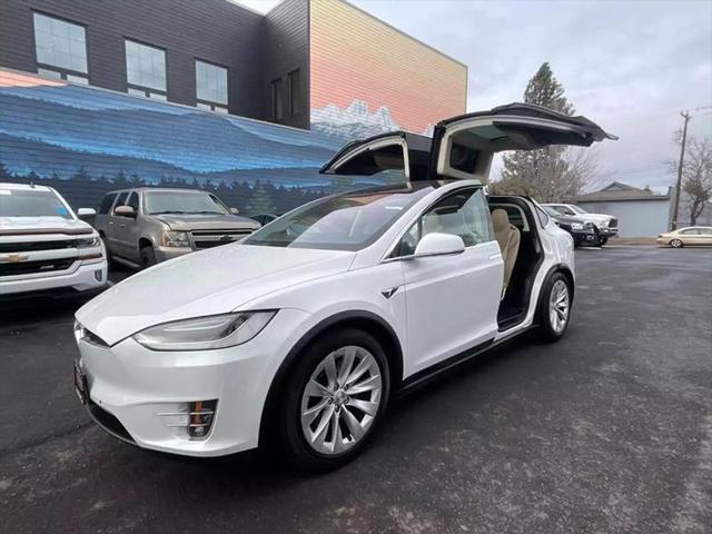 used 2017 Tesla Model X car, priced at $29,990