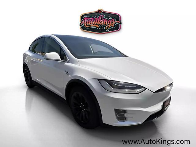 used 2017 Tesla Model X car, priced at $27,990