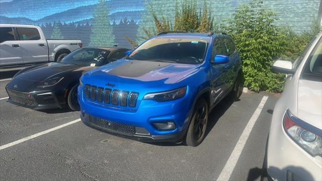 used 2021 Jeep Cherokee car, priced at $24,362