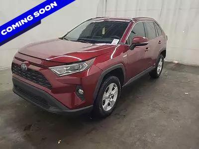 used 2021 Toyota RAV4 Hybrid car, priced at $28,989