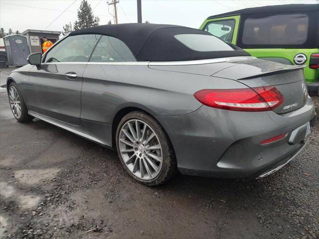 used 2018 Mercedes-Benz AMG C 43 car, priced at $43,990