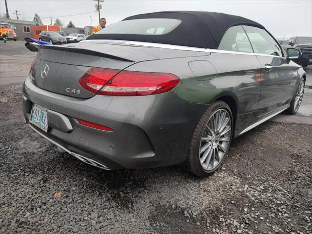 used 2018 Mercedes-Benz AMG C 43 car, priced at $43,990