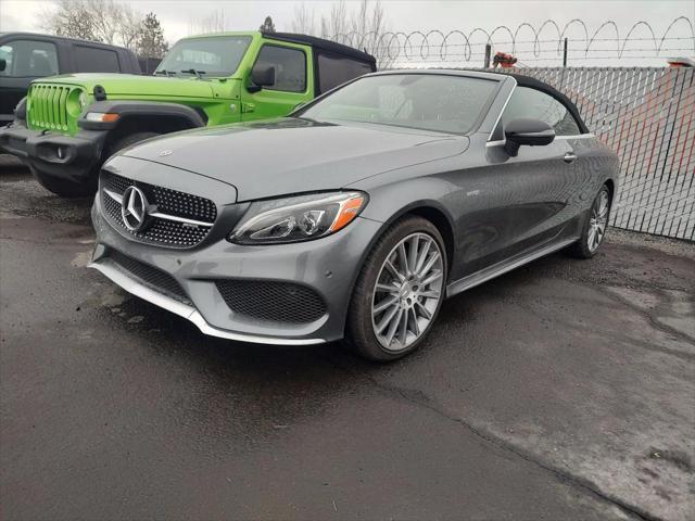 used 2018 Mercedes-Benz AMG C 43 car, priced at $43,990