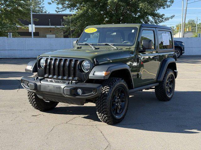 used 2021 Jeep Wrangler car, priced at $31,995