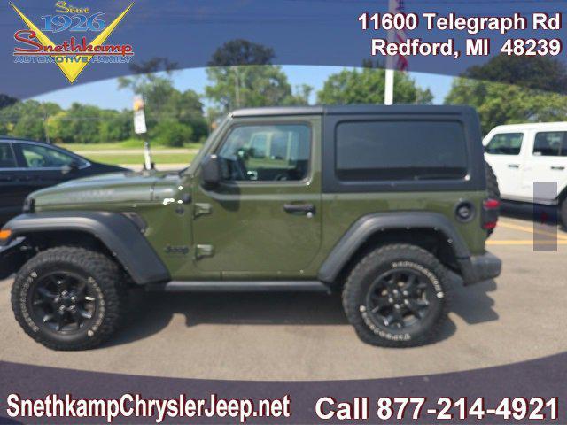 used 2021 Jeep Wrangler car, priced at $32,995