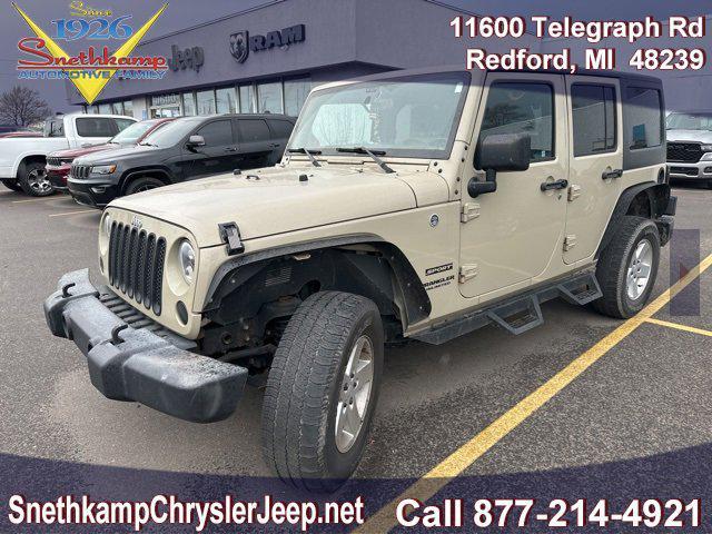 used 2017 Jeep Wrangler Unlimited car, priced at $17,995
