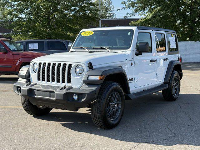 used 2024 Jeep Wrangler car, priced at $39,995