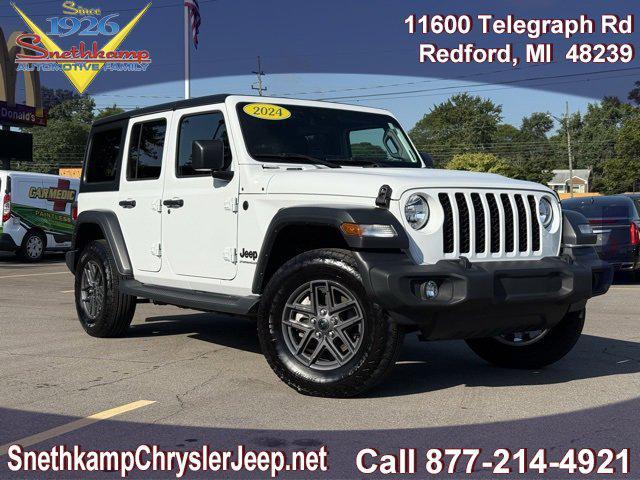 used 2024 Jeep Wrangler car, priced at $39,995