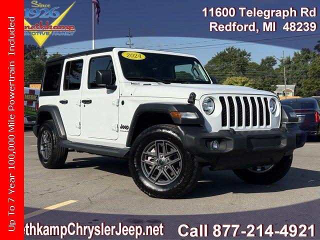 used 2024 Jeep Wrangler car, priced at $39,495