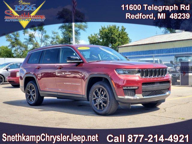 used 2021 Jeep Grand Cherokee L car, priced at $36,995