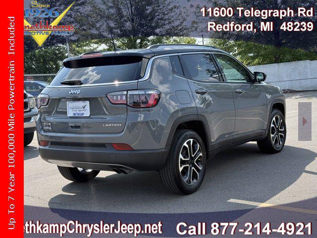 used 2022 Jeep Compass car, priced at $24,127