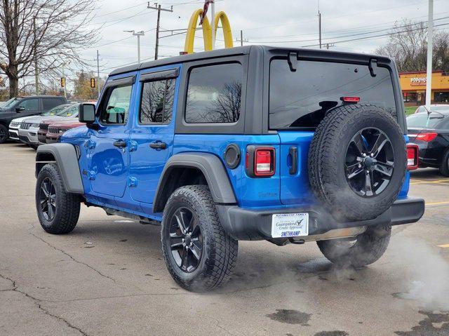 used 2021 Jeep Wrangler Unlimited car, priced at $34,995