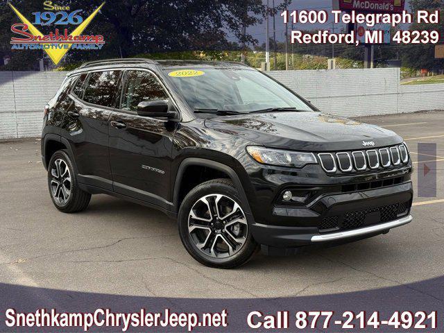 used 2022 Jeep Compass car, priced at $24,995