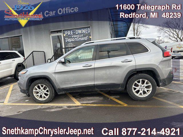 used 2015 Jeep Cherokee car, priced at $12,995