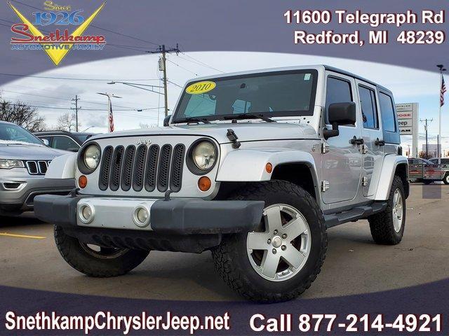 used 2010 Jeep Wrangler Unlimited car, priced at $11,995