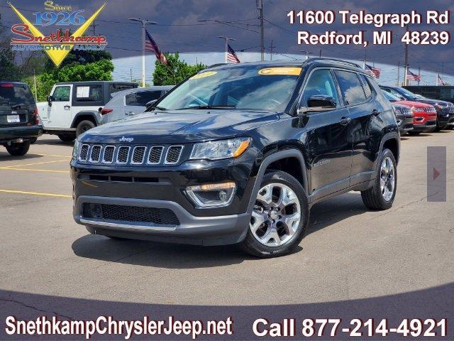 used 2021 Jeep Compass car, priced at $24,290