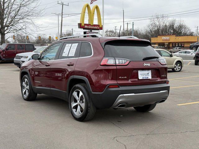 used 2021 Jeep Cherokee car, priced at $27,995