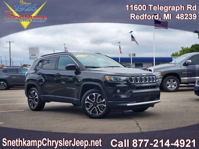 used 2024 Jeep Compass car, priced at $26,995