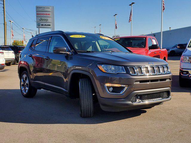 used 2021 Jeep Compass car, priced at $20,995