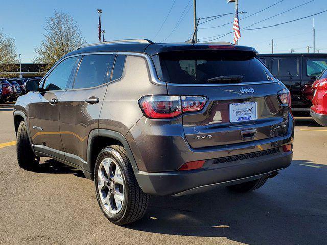 used 2021 Jeep Compass car, priced at $20,995