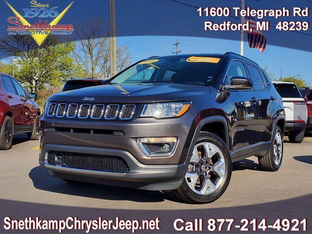 used 2021 Jeep Compass car, priced at $20,995