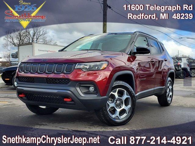 used 2022 Jeep Compass car, priced at $29,995