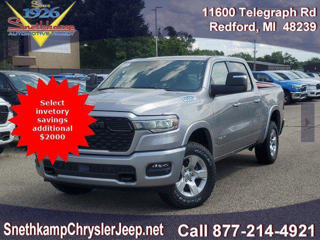 new 2025 Ram 1500 car, priced at $59,515