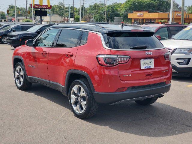 used 2021 Jeep Compass car, priced at $22,475