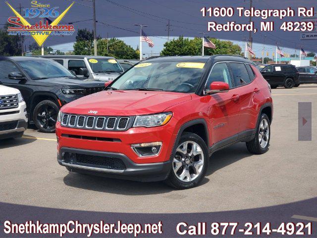 used 2021 Jeep Compass car, priced at $24,795