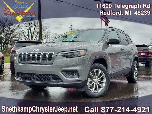used 2021 Jeep Cherokee car, priced at $25,595