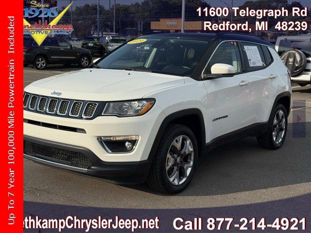 used 2019 Jeep Compass car, priced at $18,995