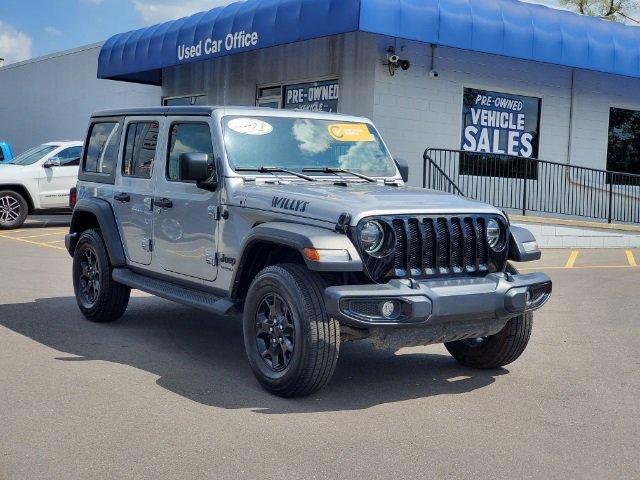 used 2021 Jeep Wrangler Unlimited car, priced at $37,995