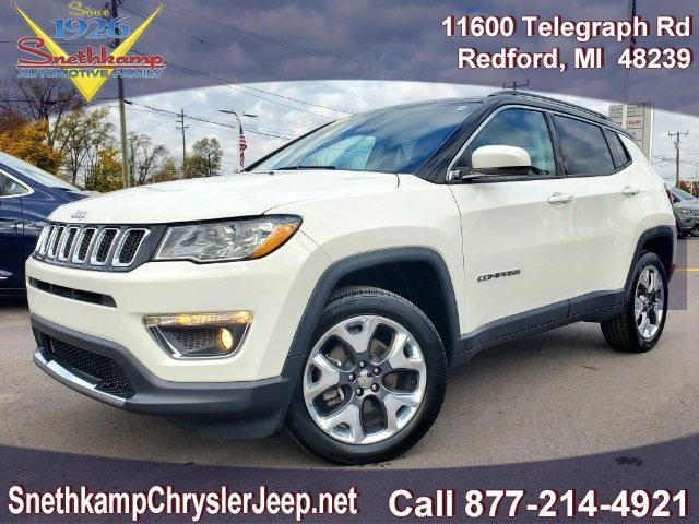 used 2021 Jeep Compass car, priced at $20,475