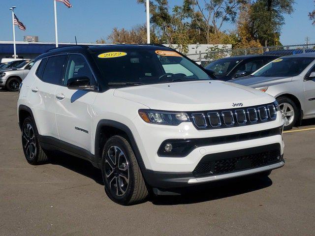 used 2022 Jeep Compass car, priced at $25,995