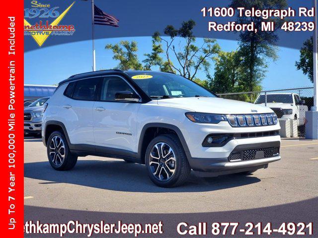 used 2022 Jeep Compass car, priced at $25,777