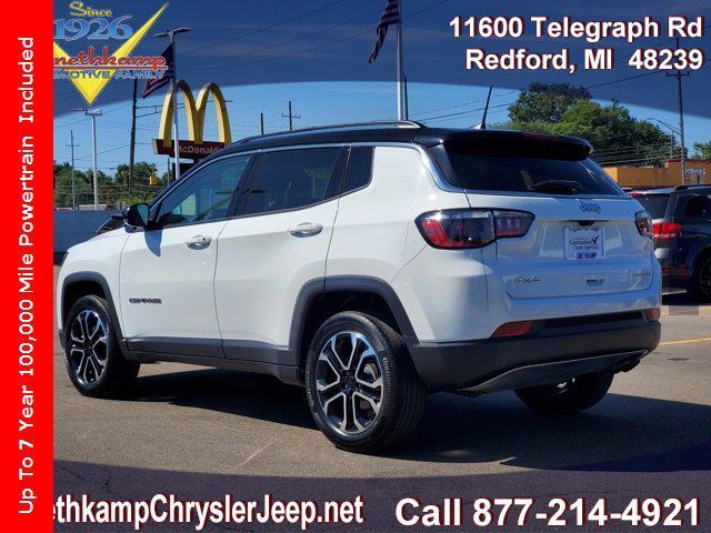 used 2022 Jeep Compass car, priced at $25,195