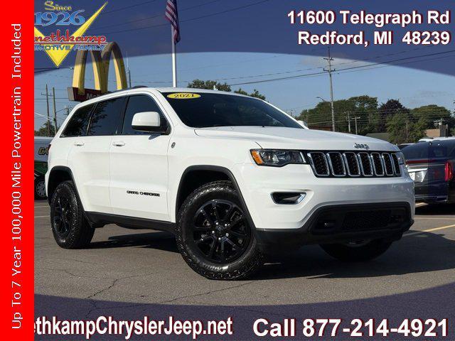 used 2021 Jeep Grand Cherokee car, priced at $25,927