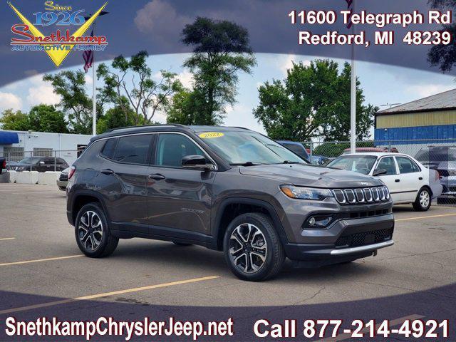 used 2022 Jeep Compass car, priced at $23,995
