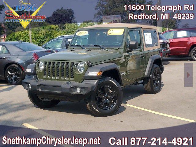 used 2021 Jeep Wrangler car, priced at $27,995