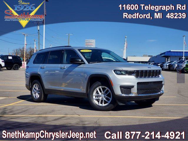 used 2021 Jeep Grand Cherokee L car, priced at $31,995