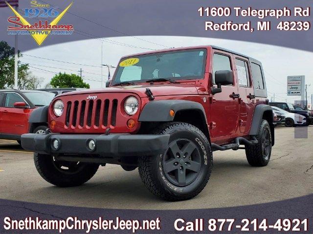 used 2011 Jeep Wrangler Unlimited car, priced at $21,795