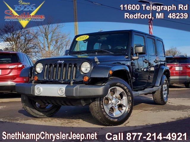 used 2011 Jeep Wrangler Unlimited car, priced at $12,995
