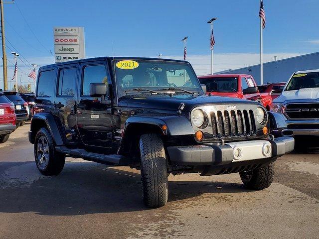 used 2011 Jeep Wrangler Unlimited car, priced at $11,995