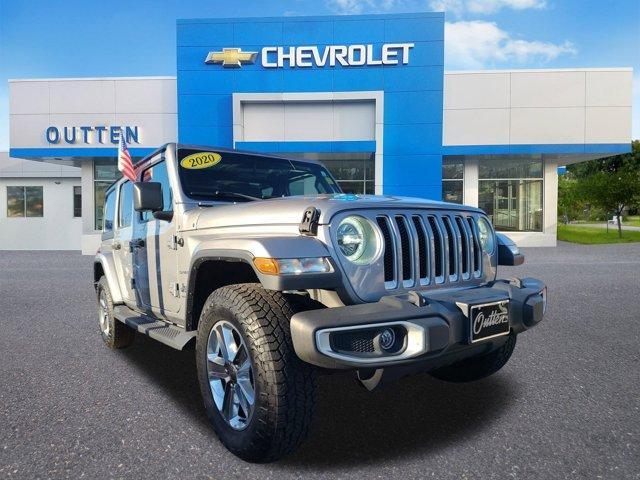 used 2020 Jeep Wrangler Unlimited car, priced at $34,675